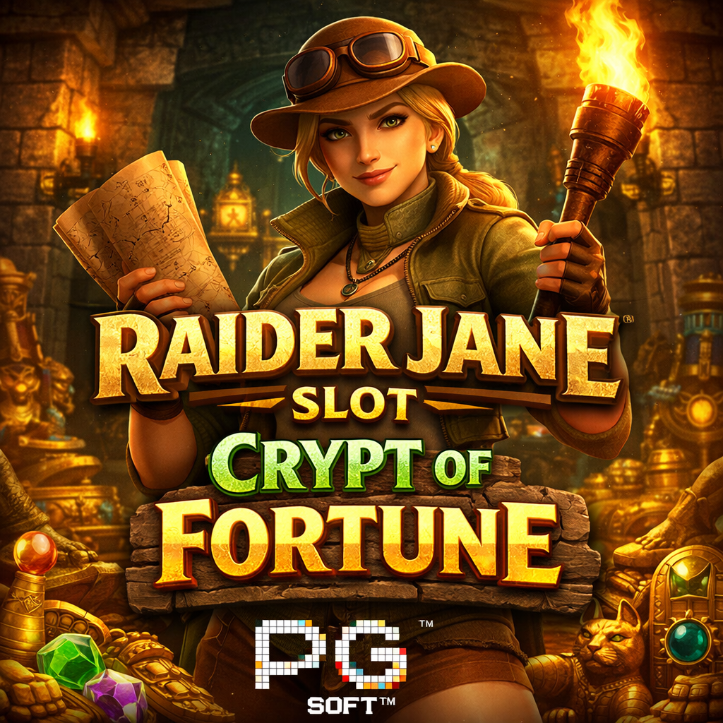 Raider Jane Slot PG Soft Crypt of Fortune bertema petualangan klasik